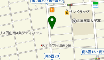 ヘアーモードヒロシの地図画像