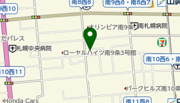 理容シンボの地図画像
