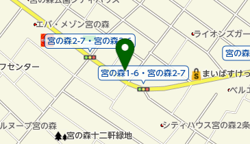株式会社あすなろサッポロの地図画像
