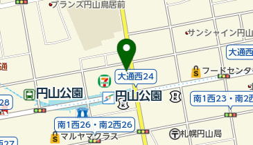 ビストロカワサキの地図画像