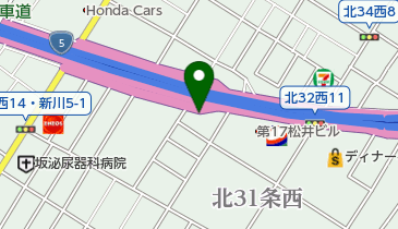 日本メディカルプロダクツ株式会社札幌支店の地図画像