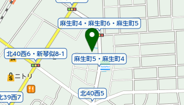 スナック比の地図画像