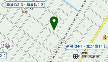 ウエスタンラボ札幌の地図画像