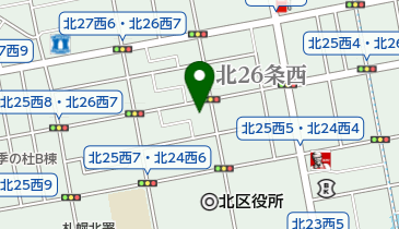 アースサポート札幌の地図画像