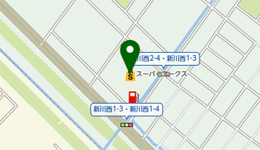 西札ふれあいセンターの地図画像