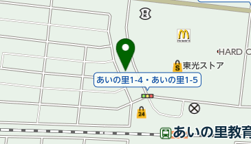 あい薬局の地図画像