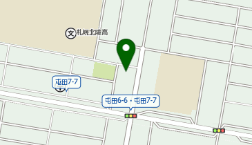 屯田福祉会館の地図画像