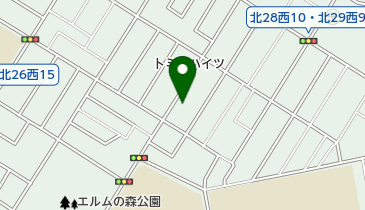 有限会社劇団風の子北海道の地図画像