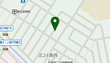 珍味の蝦夷一の地図画像