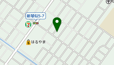 読売新聞販売店 北区 YC新琴似の地図画像