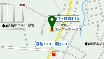 フラワーショップいしざか ビッグハウスノース店の地図画像