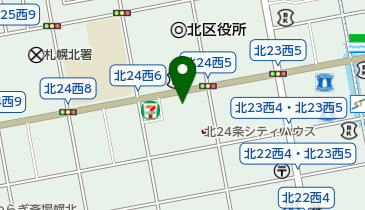 フラワーショップ四季の地図画像