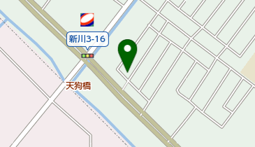 新川西整骨院の地図画像