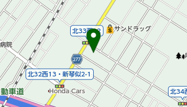 つつい整骨院の地図画像