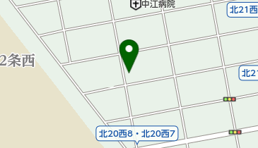 株式会社インシュレート北海道の地図画像