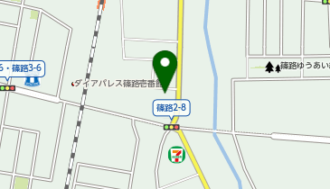 ピザハット 篠路店の地図画像
