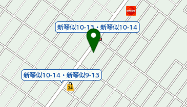 アンディー動物病院の地図画像