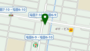屯田三番通動物病院の地図画像