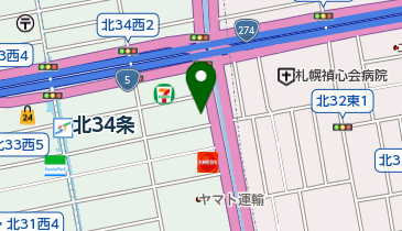 中国針灸院の地図画像