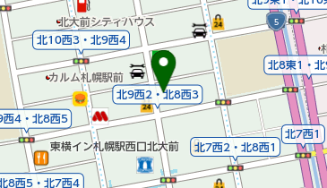 クリアマーケットの地図画像