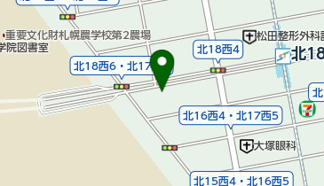 美容室ふうぅの地図画像