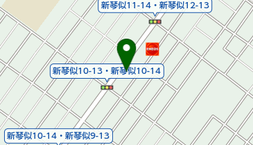 ヘアーサロン南の地図画像