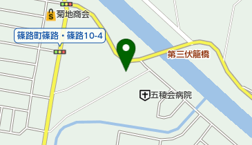 なの花薬局 篠路店の地図画像