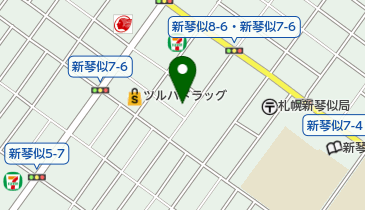 福の湯の地図画像