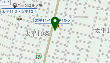吉田理髪館の地図画像
