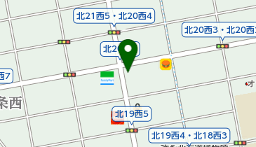 理容のフクシの地図画像