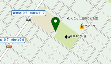 札幌市役所 区役所 北区役所 新琴似まちづくりセンターの地図画像