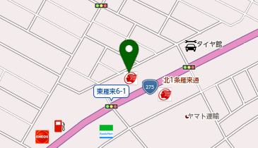 株式会社東日本宇佐美 北海道支店の地図画像