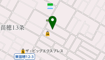 札苗北会館の地図画像