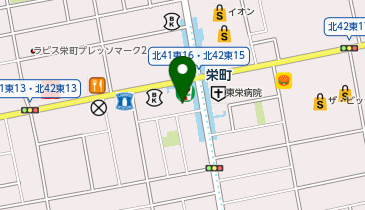 ヤマハミュージック 栄町センターの地図画像