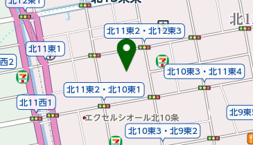 カトリック 北11条教会の地図画像