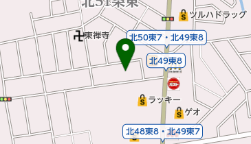 株式会社品田商店札幌支店の地図画像