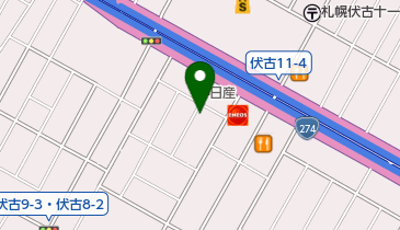 伏古わんぱくクラブの地図画像
