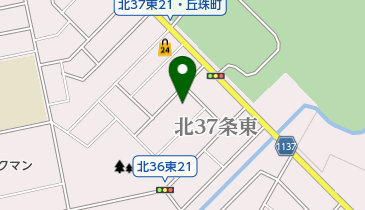 天理教 北星分教会の地図画像