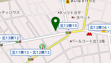 北海道青果商業協同組合の地図画像