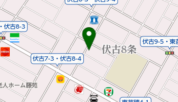 有限会社北武圧送の地図画像