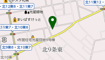 株式会社信用交換所北海道支社の地図画像