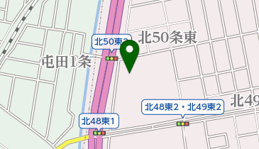 札幌トヨタ自動車株式会社 登録センターの地図画像