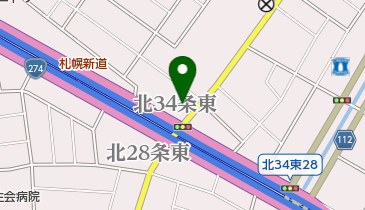 東北自動車工業株式会社の地図画像