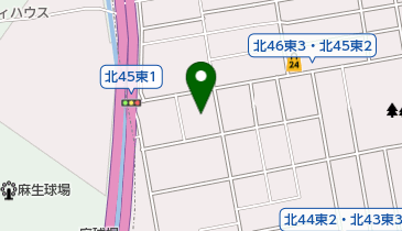 北栄寺の地図画像