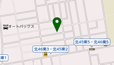 有限会社海豹舎の地図画像