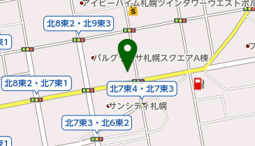 ソントン食品工業株式会社札幌の地図画像