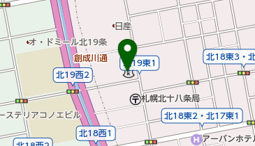 北央信用組合 北支店の地図画像