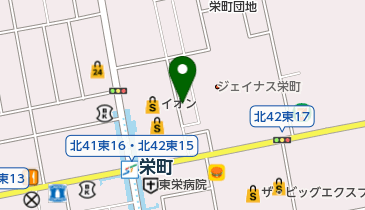 クッキーの地図画像