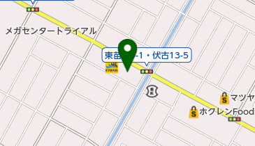 伊藤忠エネクス株式会社 伏古灯油供給センターの地図画像