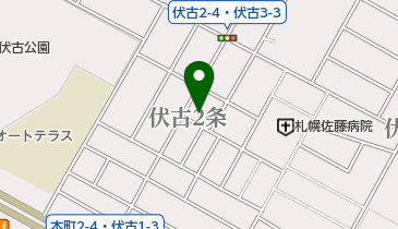 あべ整骨院の地図画像